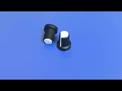 अनुकूलन योग्य प्लास्टिक व्यक्तिगत पोटेंशियोमीटर डायल 20 मिमी कुंजी ऊंचाई